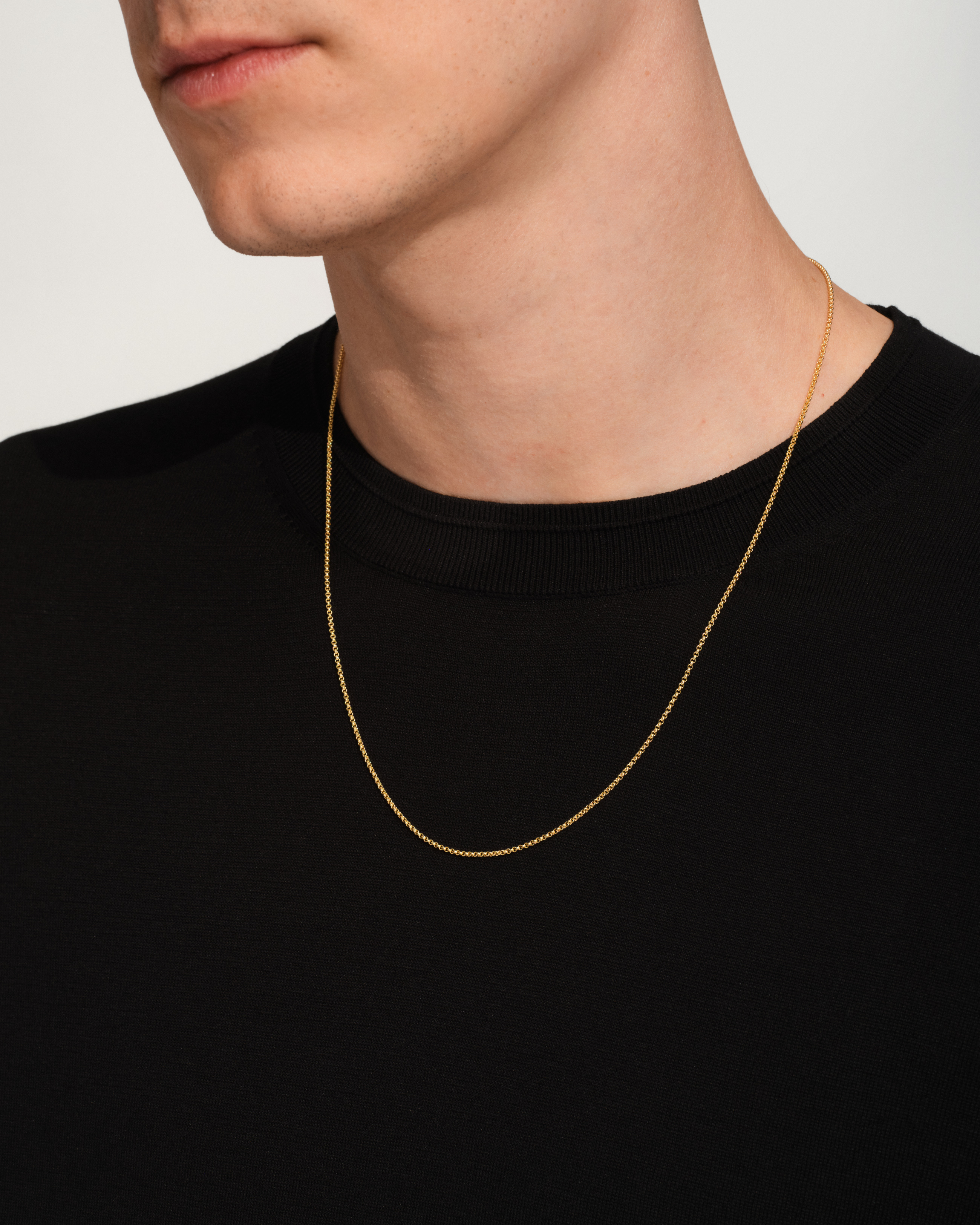 商品画像：Thick Rolo Chain Gold - Tom Wood Project Official Online Store 2