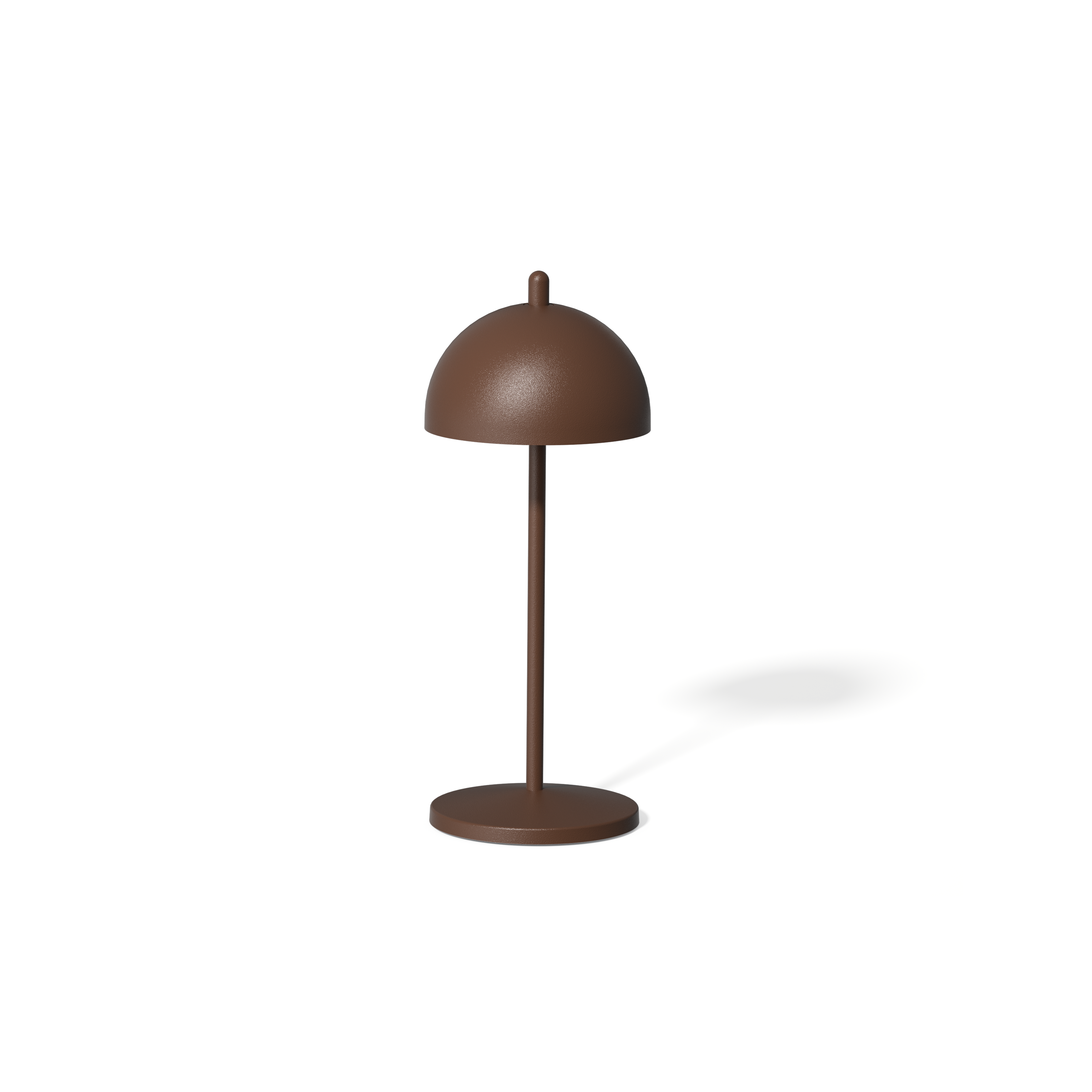 Yuyu Alice LED Table Lamp, Corten Matt, Dia 8 cm, Height 19.8 cm