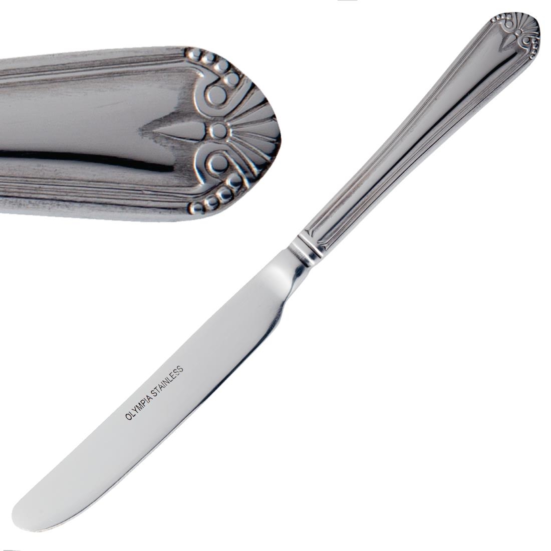 Olympia Jesmond Dessert Knife (12 Pack)