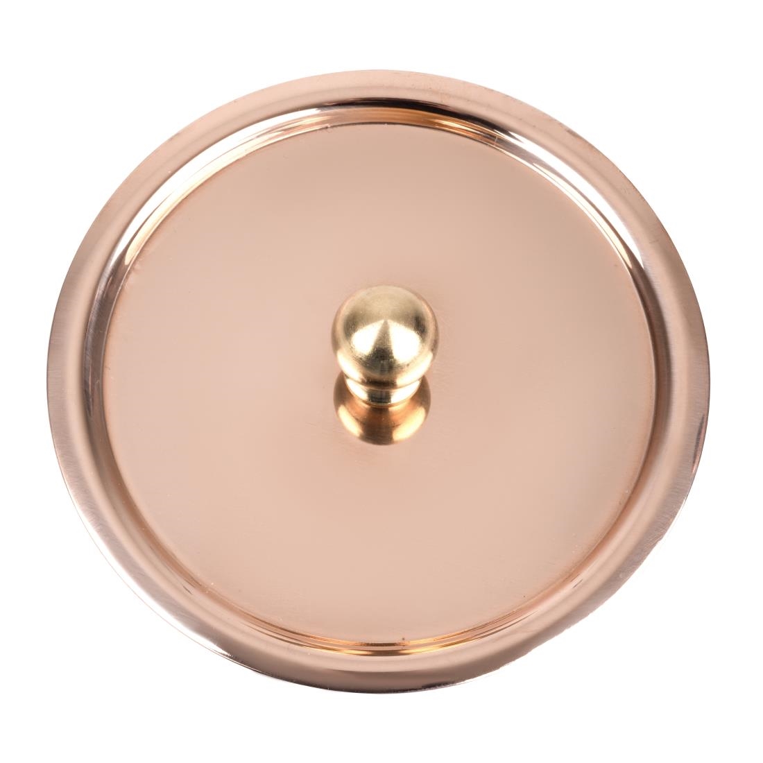 De Buyer Inocuivre Lid with Brass Handle 9cm