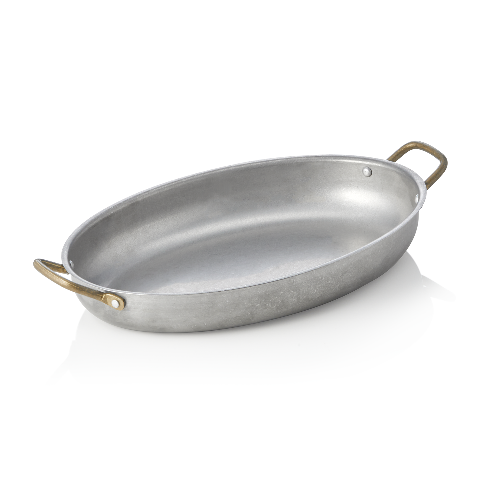 Steel & Style Vintage Serving Pan Chrome Nickel Steel 1.4 L