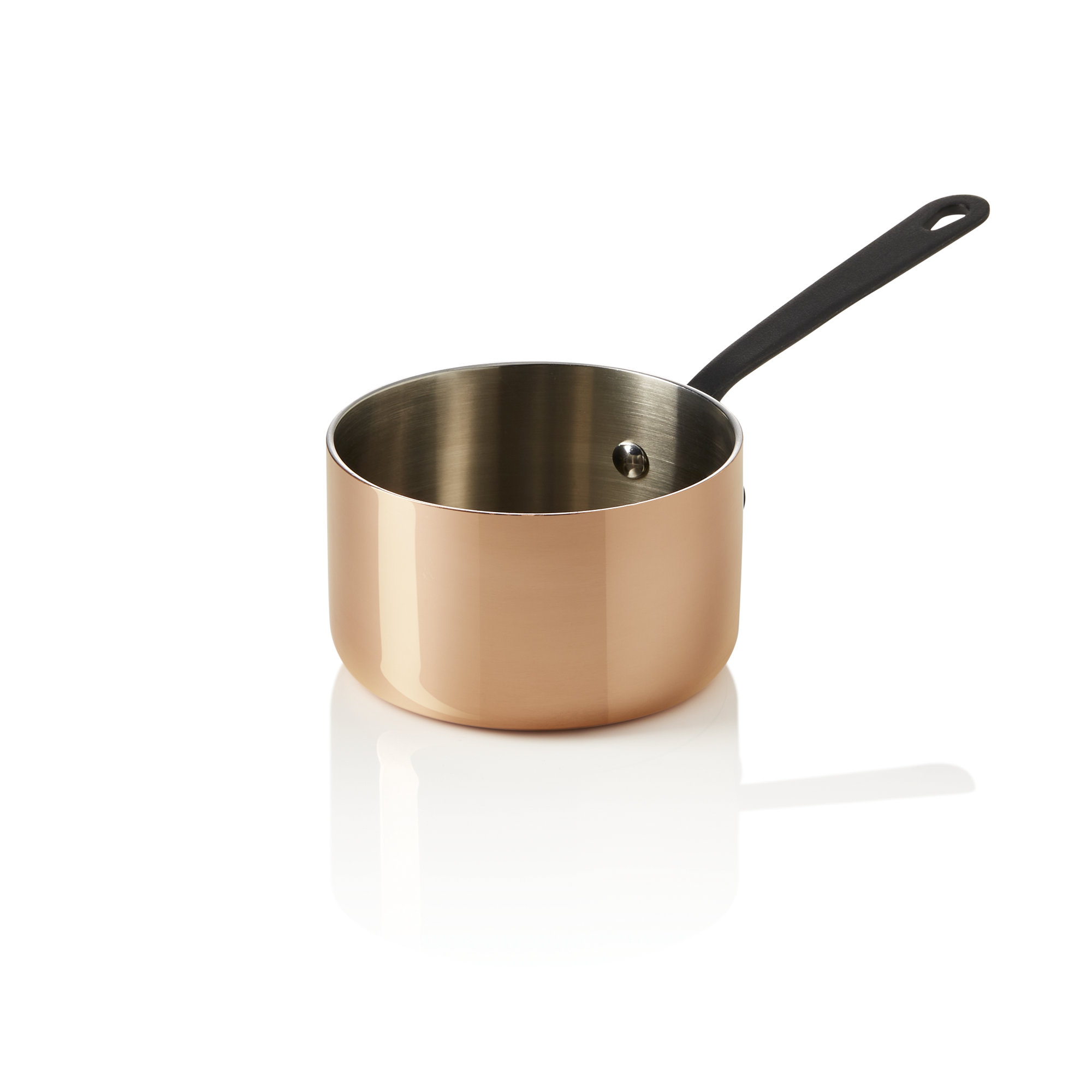 Was Germany Mini Copper 3Ply Serving Casserole Dia 10 cm 460 ml