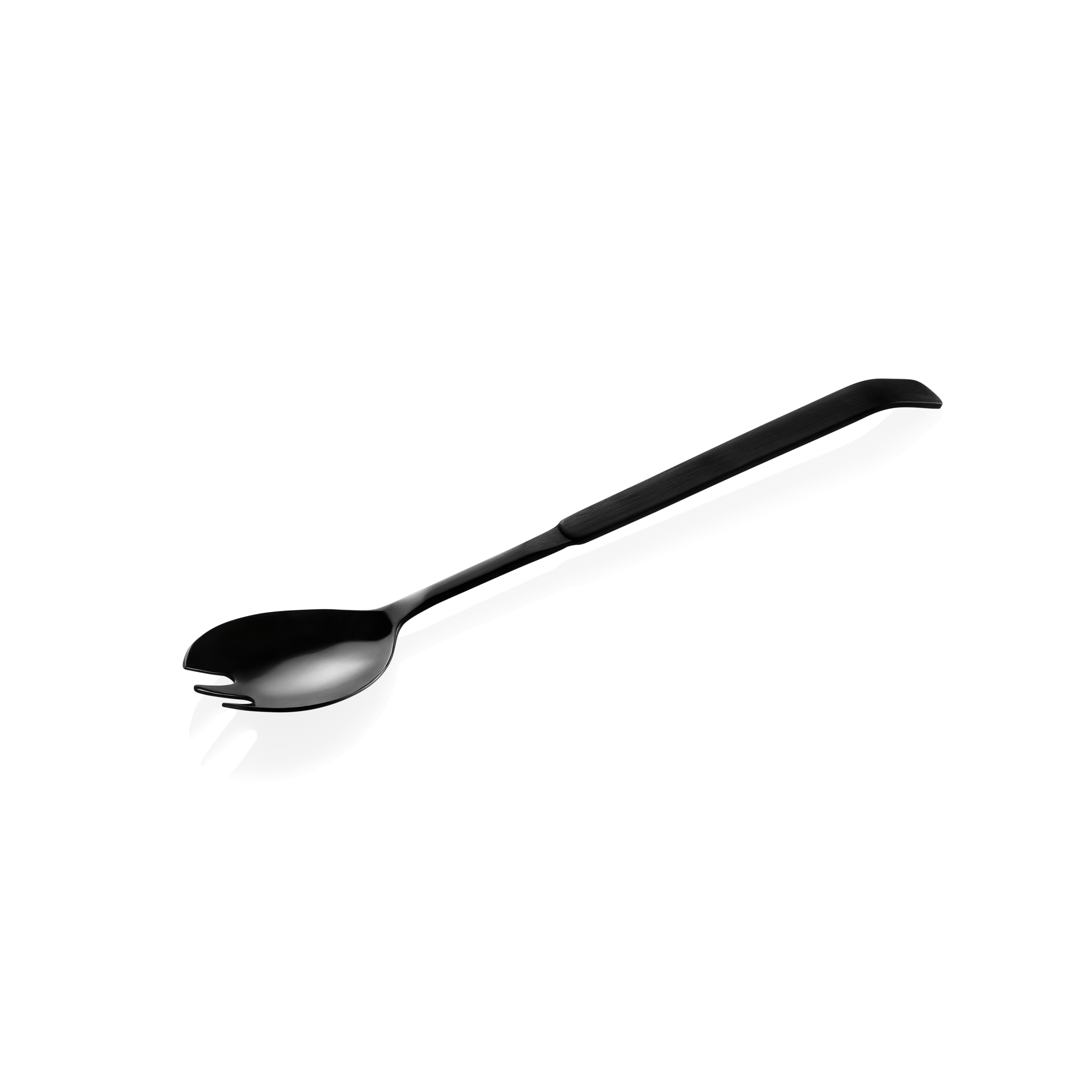 Cucina Salad Servers Black Chrome Nickel Steel 24 cm