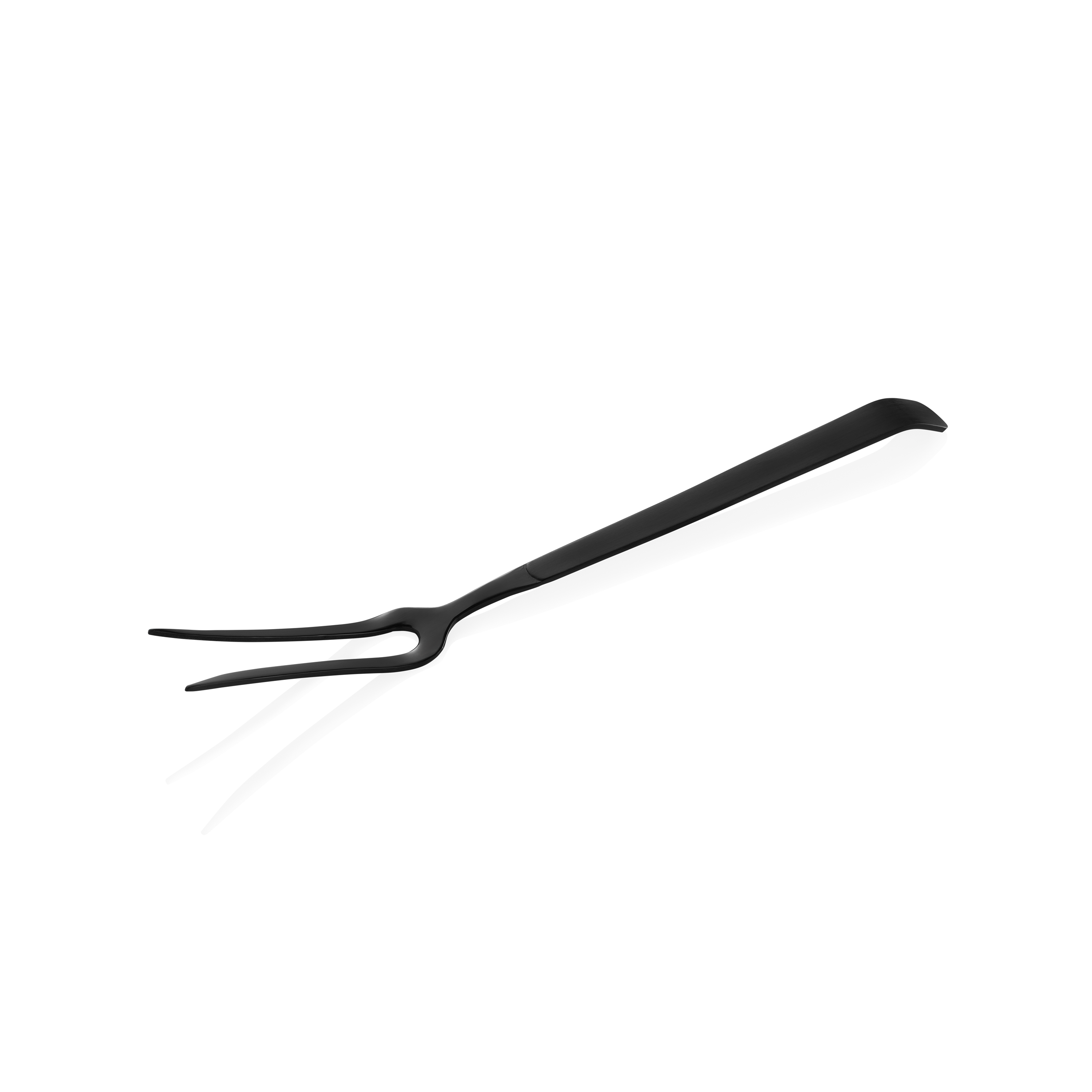 Cucina Meat Fork Black Chrome Nickel Steel 32 cm