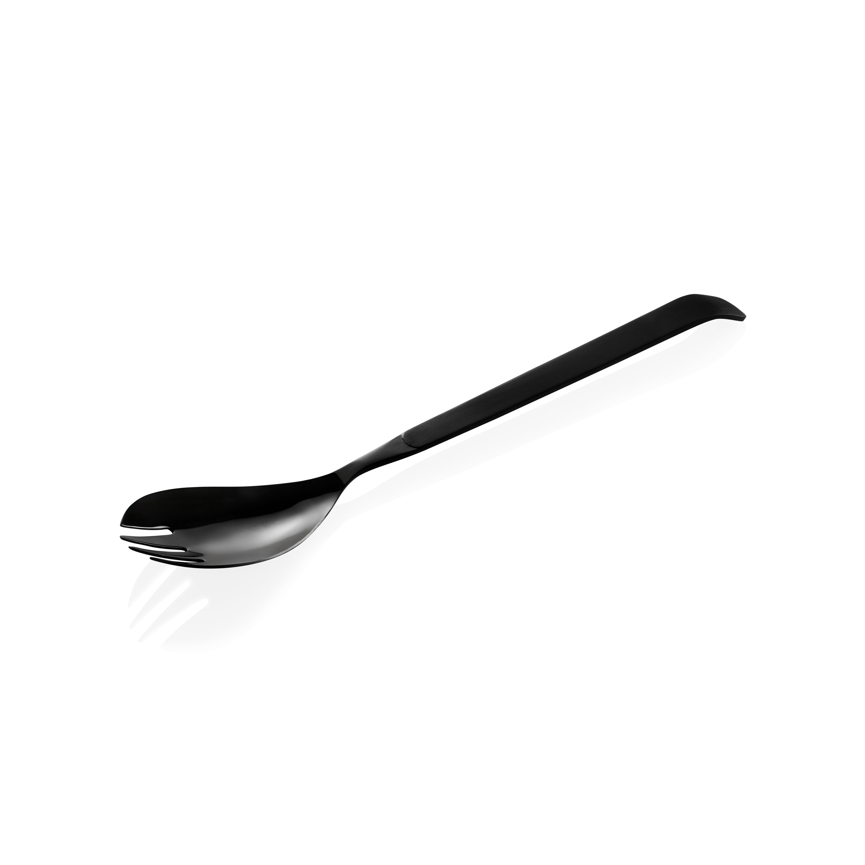 Cucina Salad Servers Black Chrome Nickel Steel 31 cm