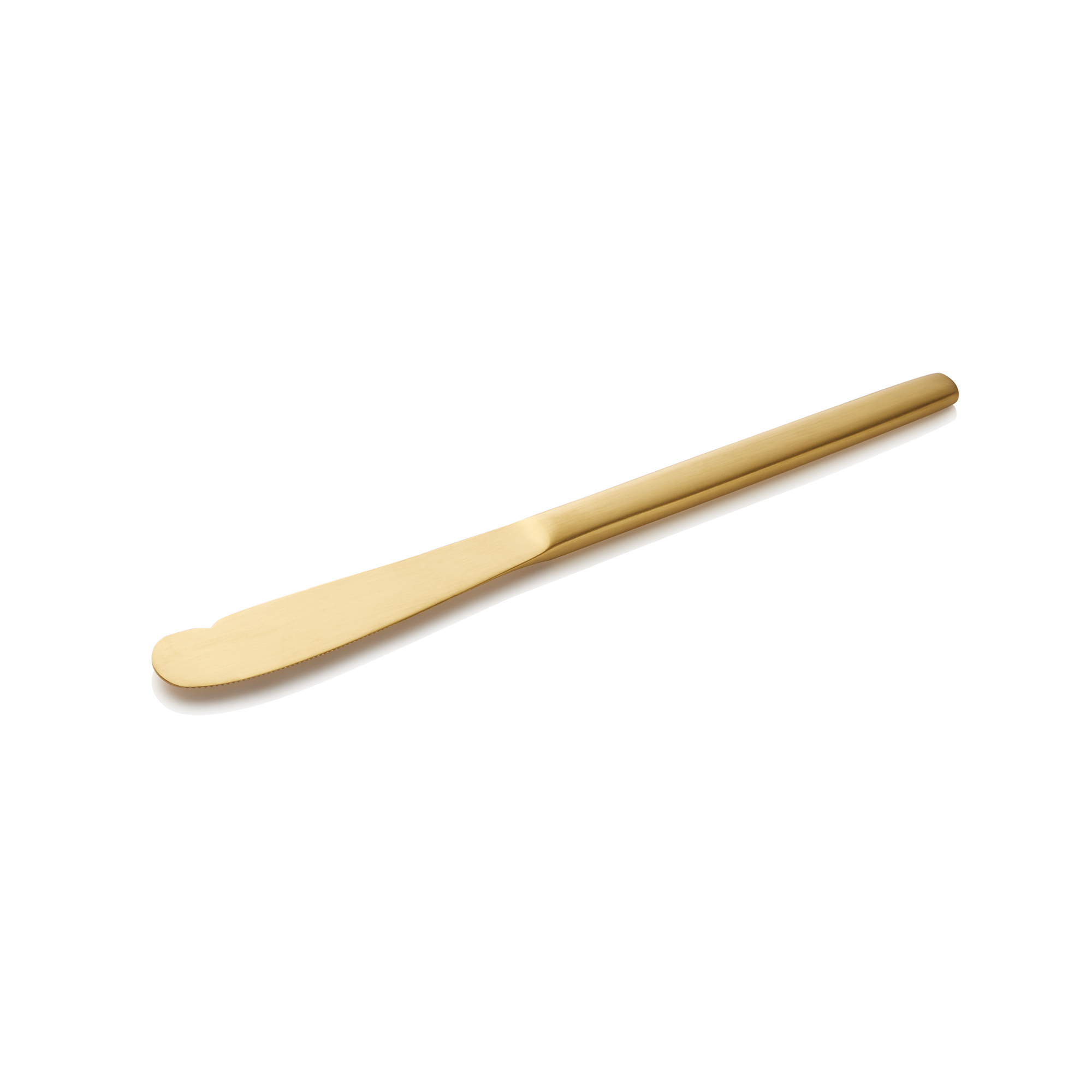 Alex Gold Butter Knife Set, 18/10 Chrome-Nickel Steel, Pack of 12