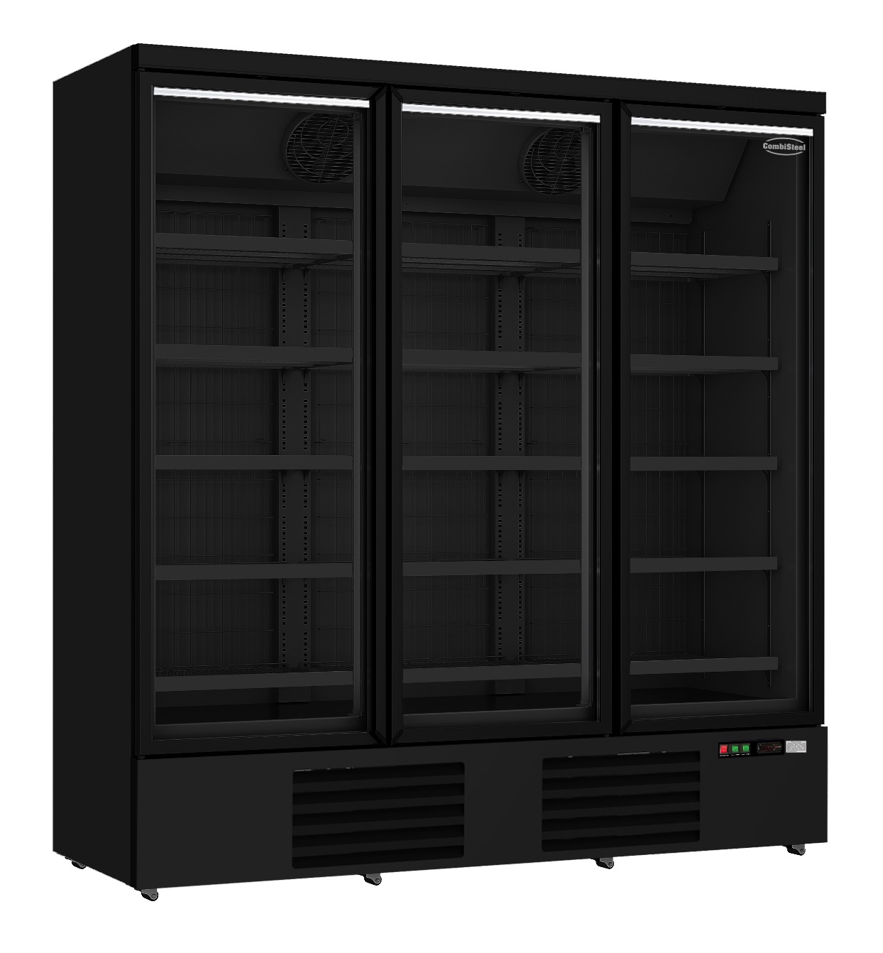 CombiSteel Glass Door Freezer JDE-1530F BL