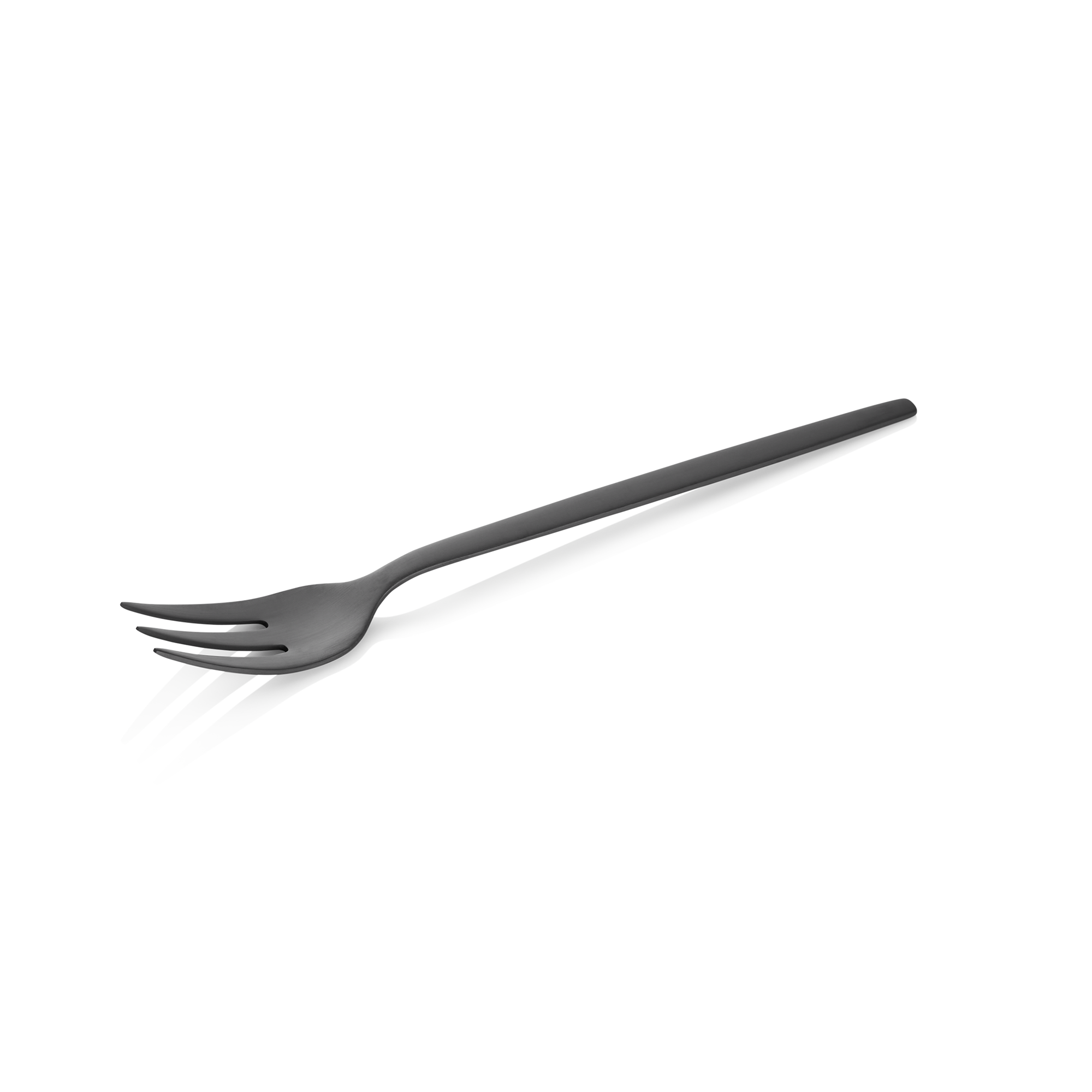 Alex Black Dessert Fork Set, Chrome Nickel Steel, Pack of 12