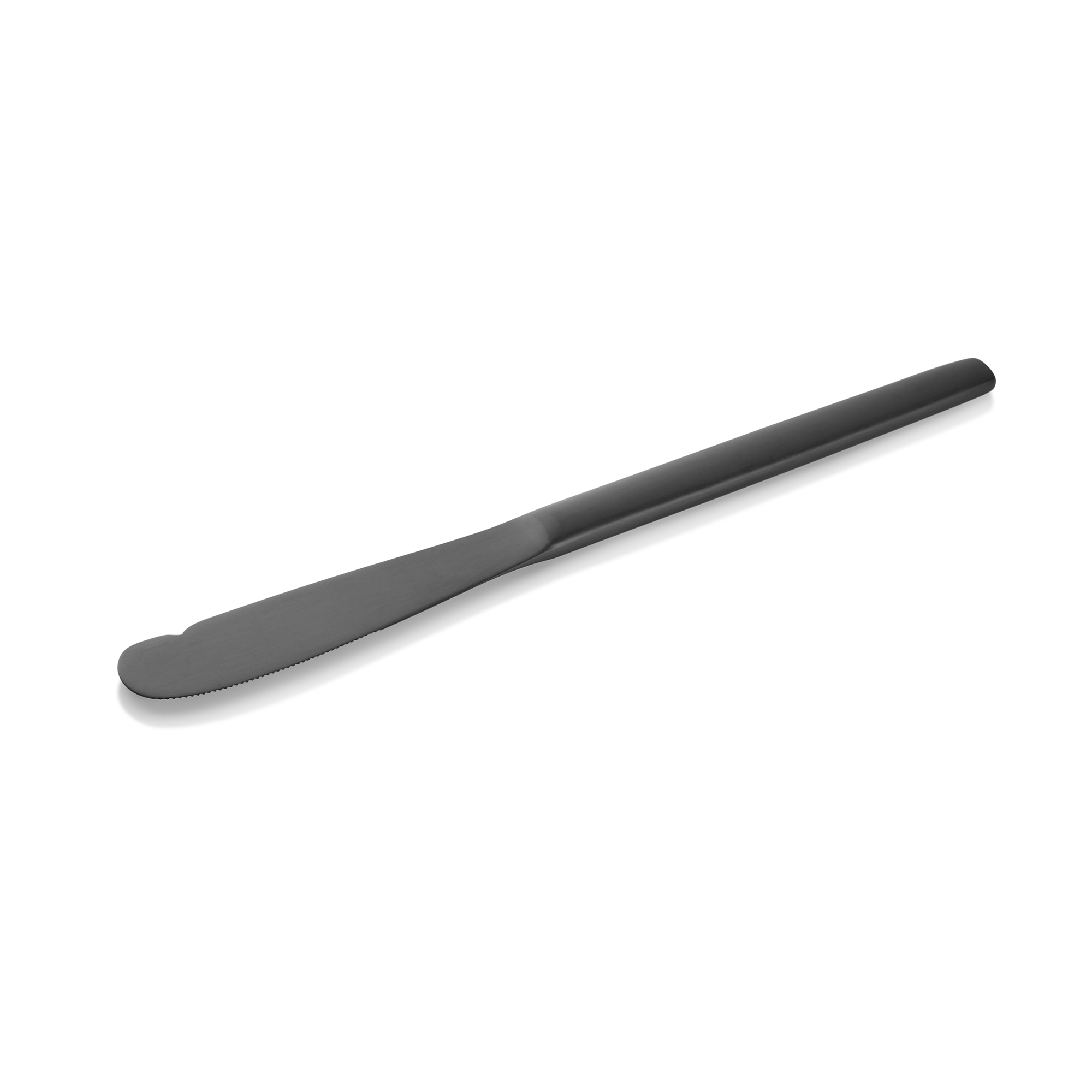 Alex Black Butter Knife Set, 18/10 Steel, Pack of 12