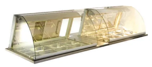 FSE Refrigerated Meal System Curved Display 1455MM