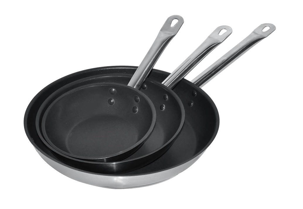 CombiSteel Stainless Steel Frypan non-stick 3,1 Litre