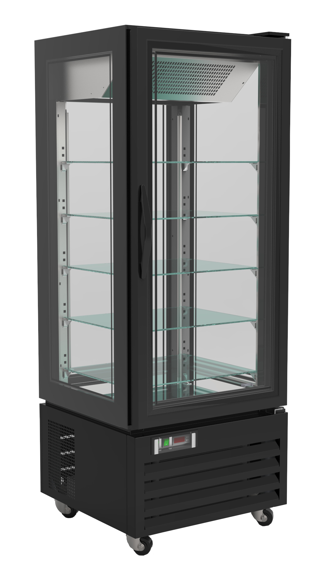 CombiSteel Black Dessert Display Fridge 1950