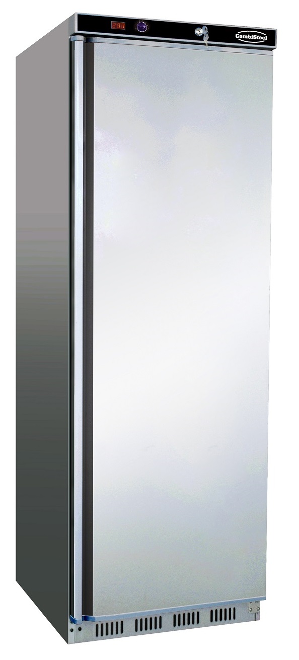 Refrigerator CombiSteel Stainless Steel Fridge 1 Door 350 Litre