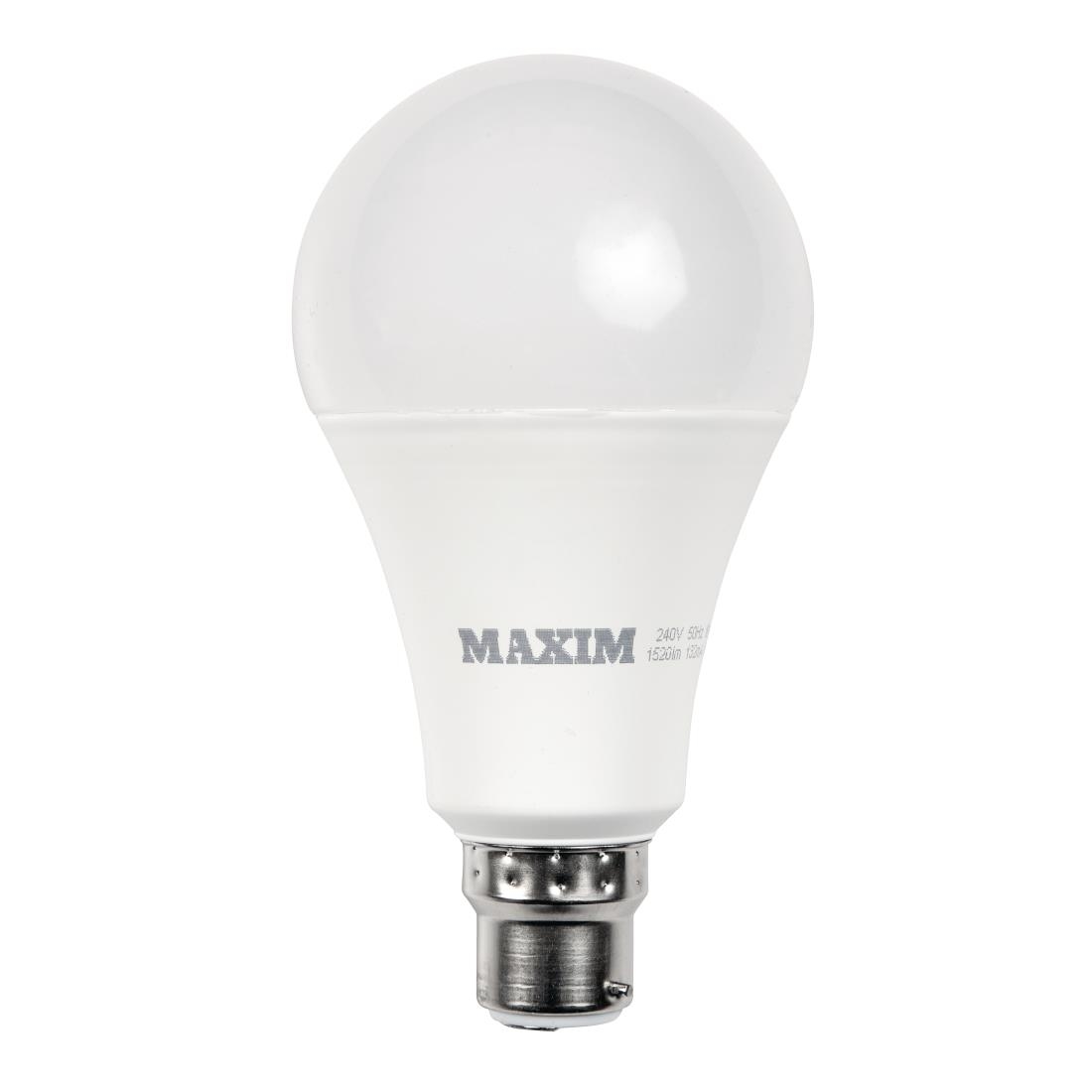 Maxim LED GLS Bayonet Cap Cool White 6W (10 pack)