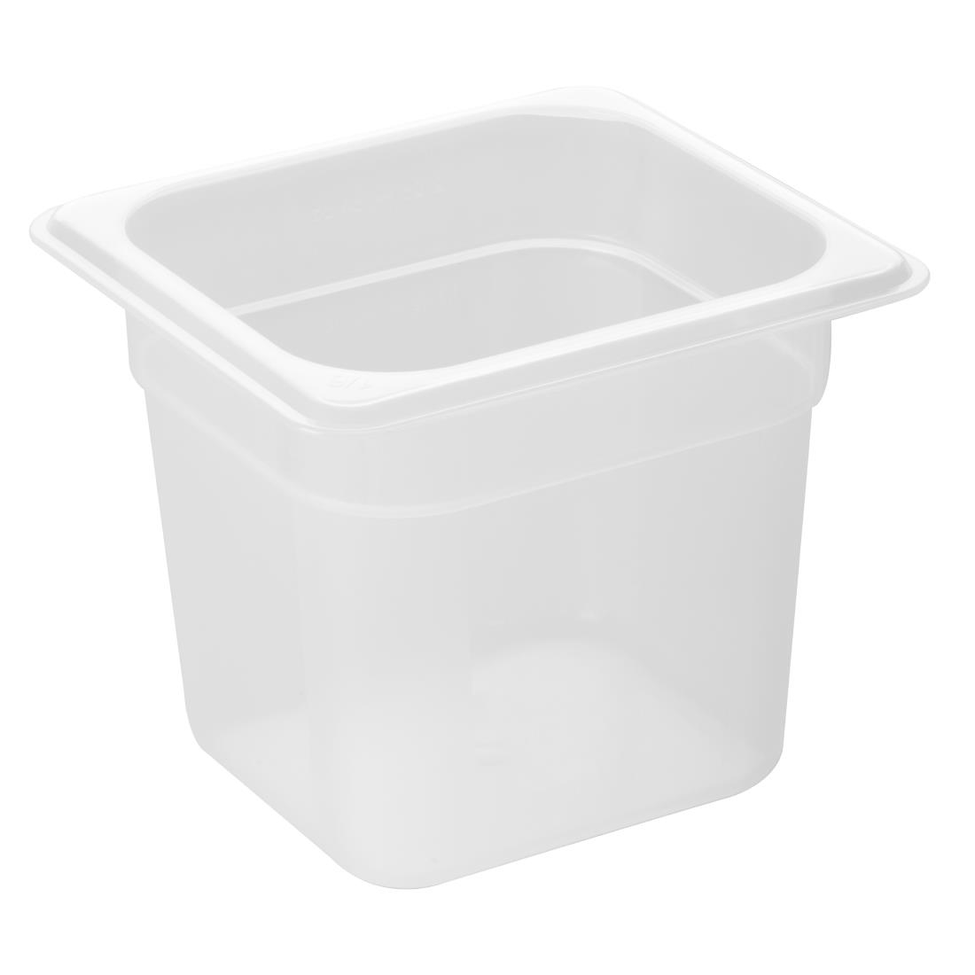 Caterboss Essentials Polypropylene 1/6 Gastronorm Container 150mm