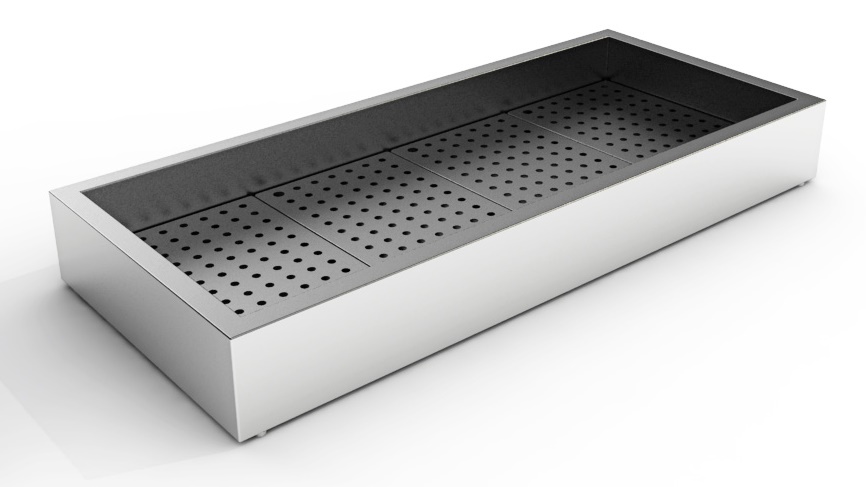 CombiSteel Crushed Ice Bin 4/1 Gastronorm