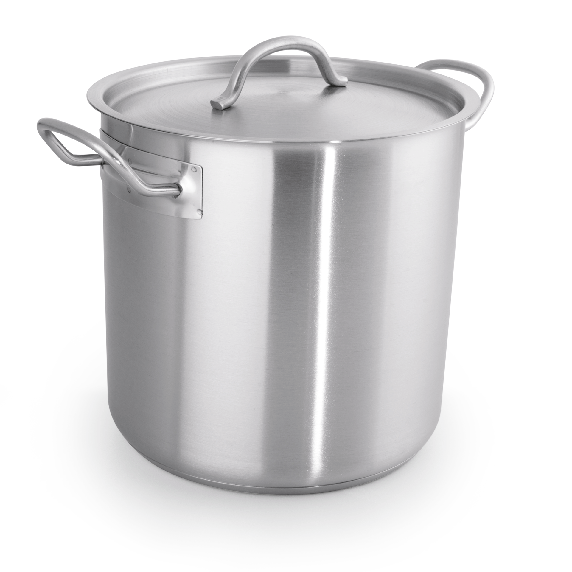 Cucina Stock Pot with Lid Chrome Nickel Steel Dia 28 cm