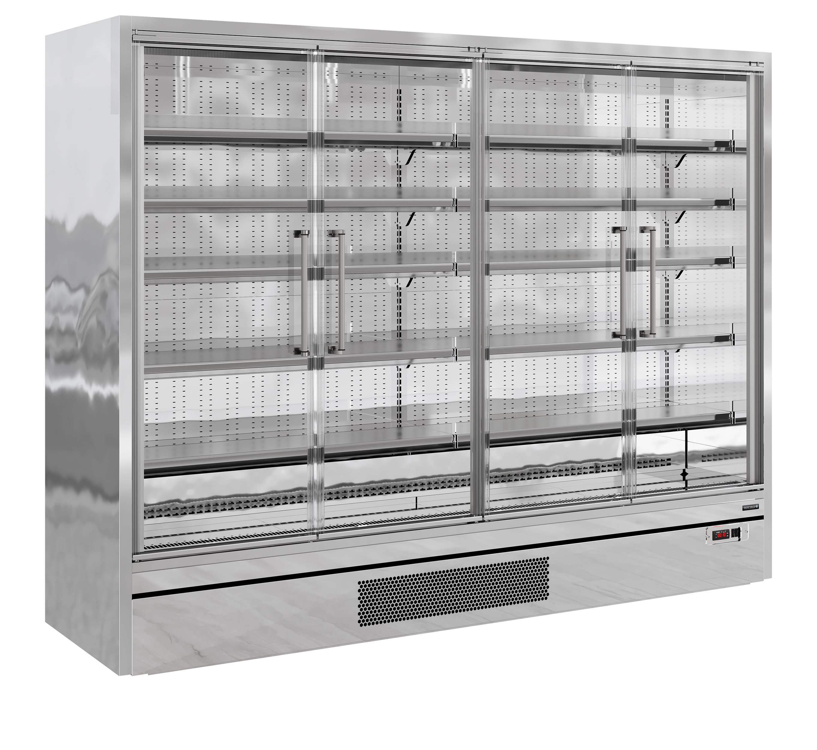 Tefcold Galaxy+ GP26FGD SS, Full Glass Door