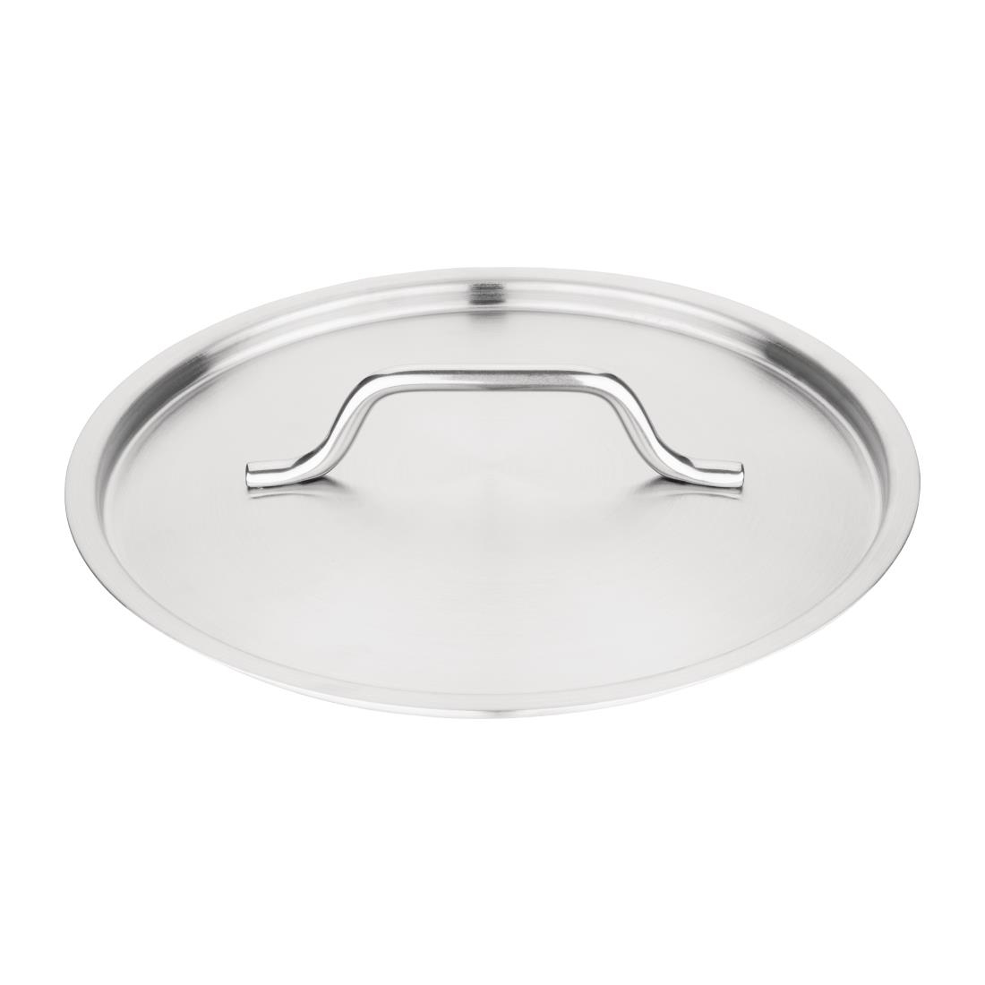 Vogue Stainless Steel Saucepan Lid 24cm