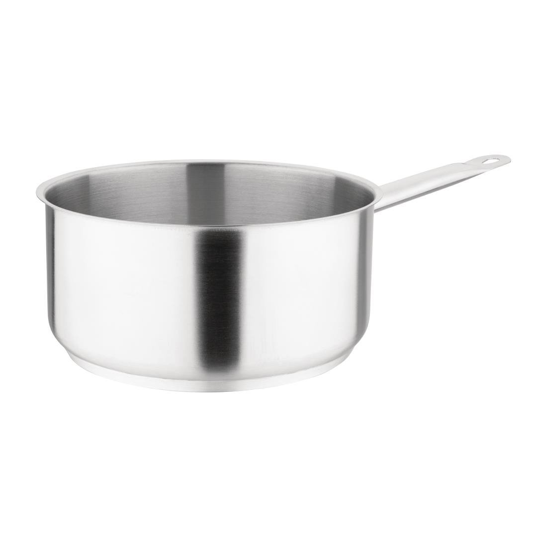 Vogue Stainless Steel Saucepan 24cm