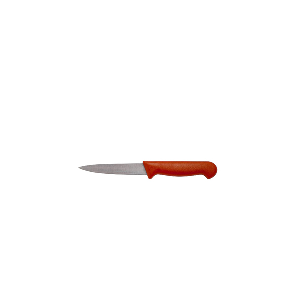 Genware 4" Vegetable Knife Red
