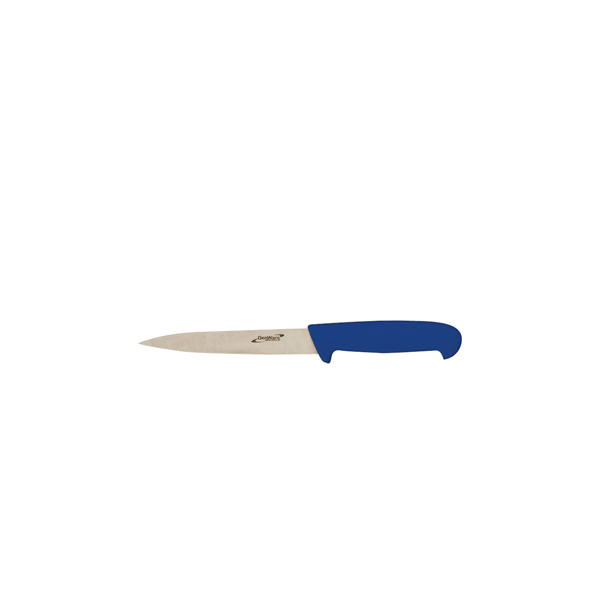 Genware 6" Flexible Filleting Knife Blue