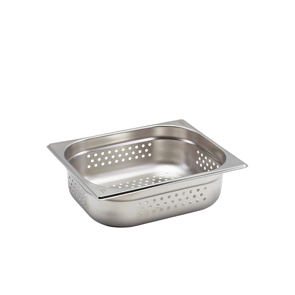 Perforated St/St Gastronorm Pan 1/2 - 100mm Deep