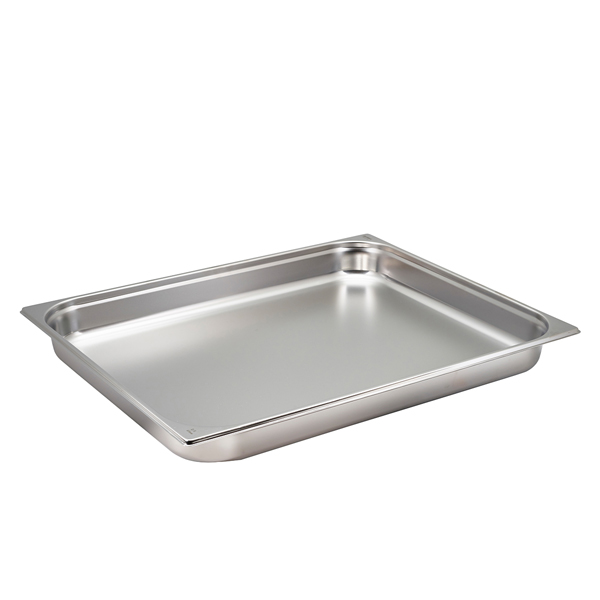 St/St Gastronorm Pan 2/1 - 65mm Deep