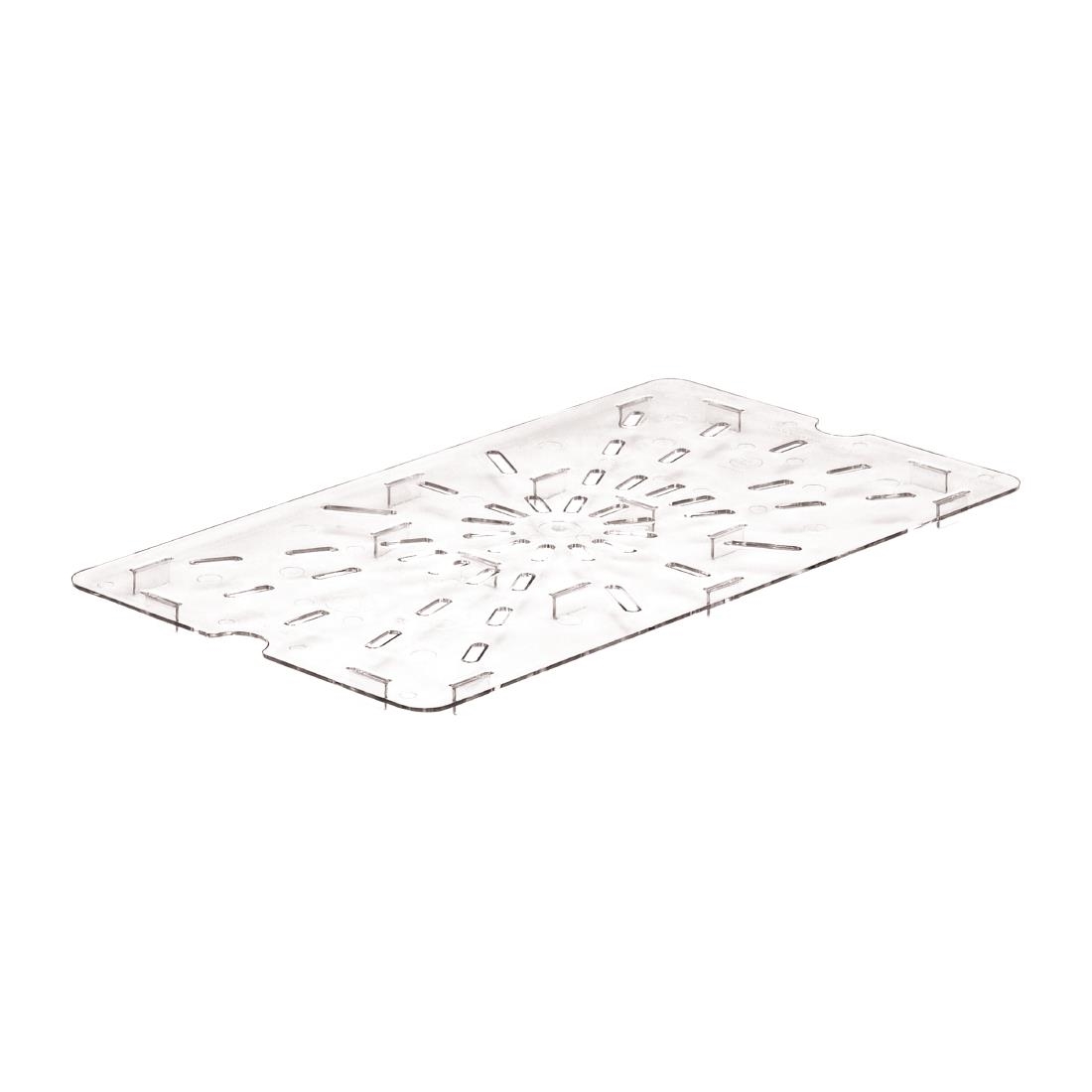 Cambro Polycarbonate 1/1 Gastronorm Tray Drain Shelf