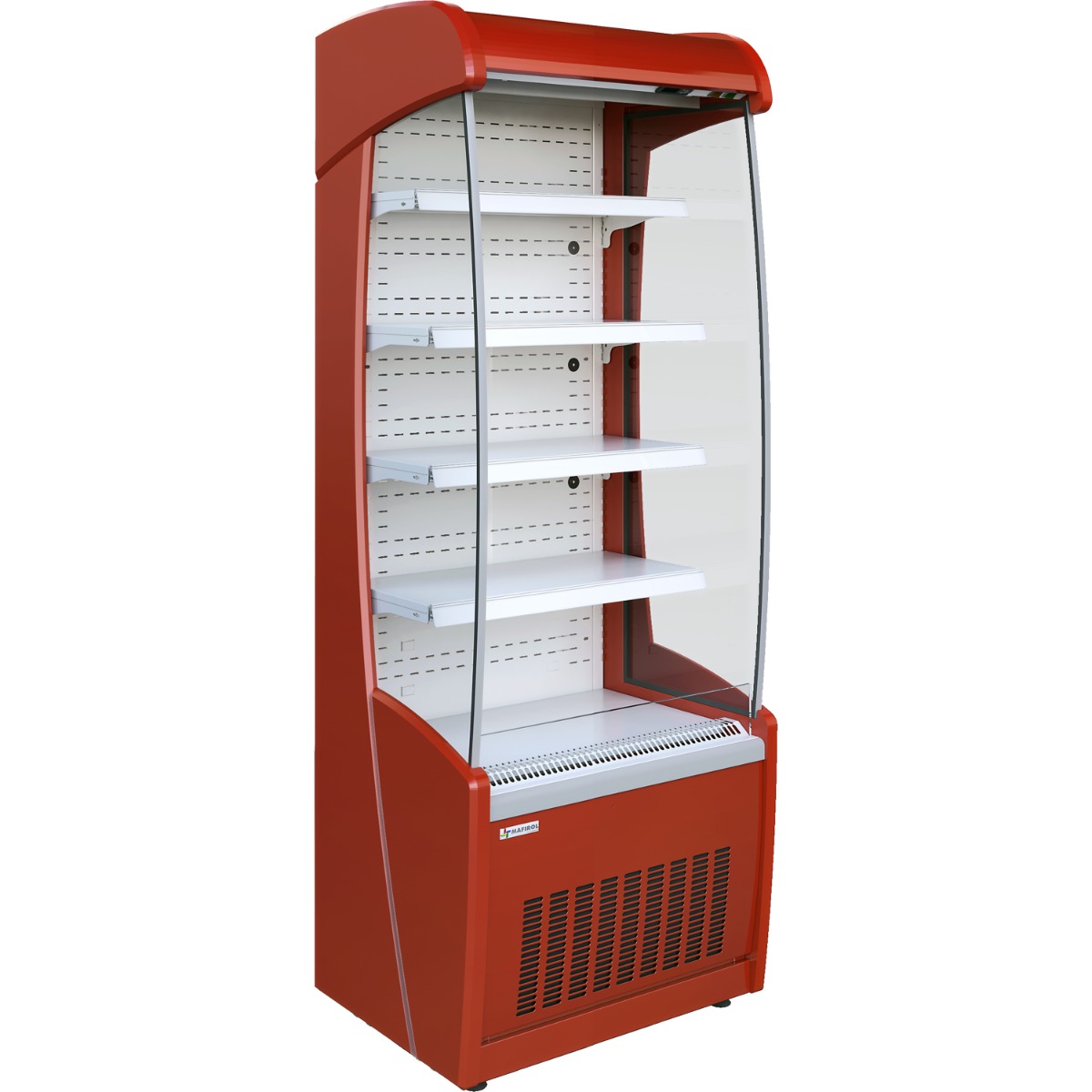 Mafirol PESSOA850 WH 625 FV LC Painted Steel Tiered Display 705MM Wide