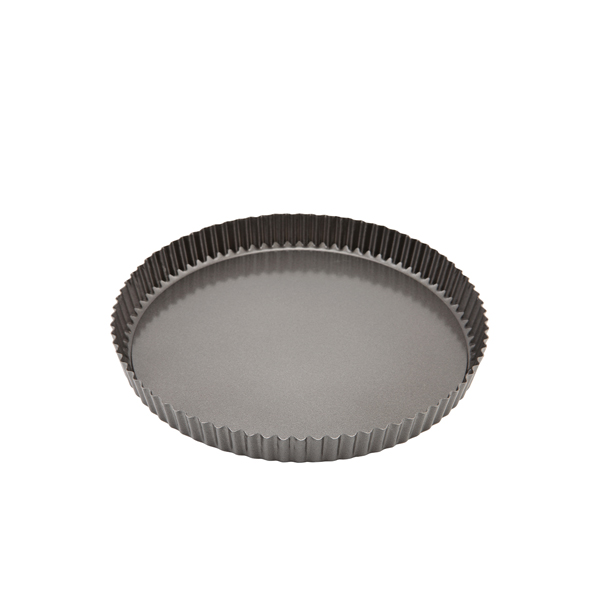 Carbon Steel Non-Stick Fluted Quiche Tin 29cm