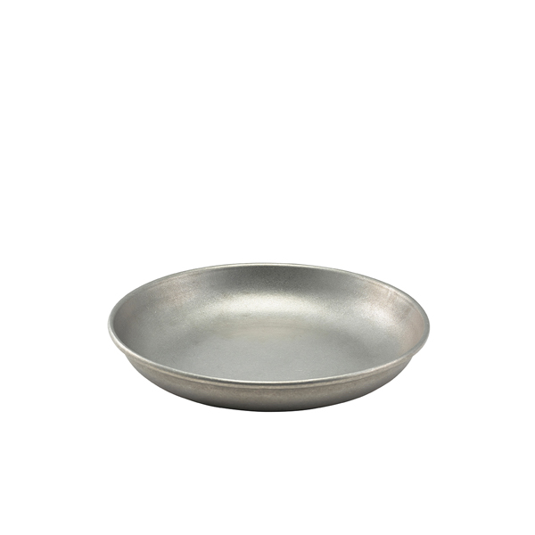 GenWare Vintage Steel Coupe Plate 20cm - Pack of 12