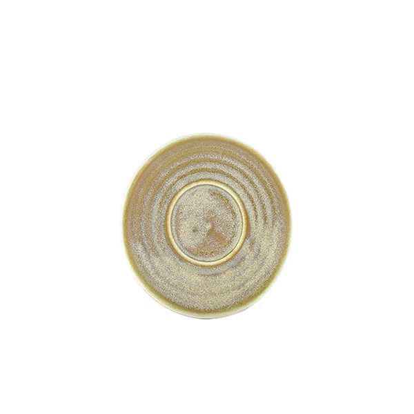 Terra Porcelain Matt Grey Saucer 11.5cm - Pack of 6
