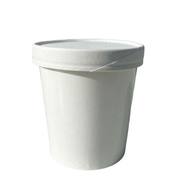 16oz Spiritpak Soup Container & Paper Lid Combi (250)