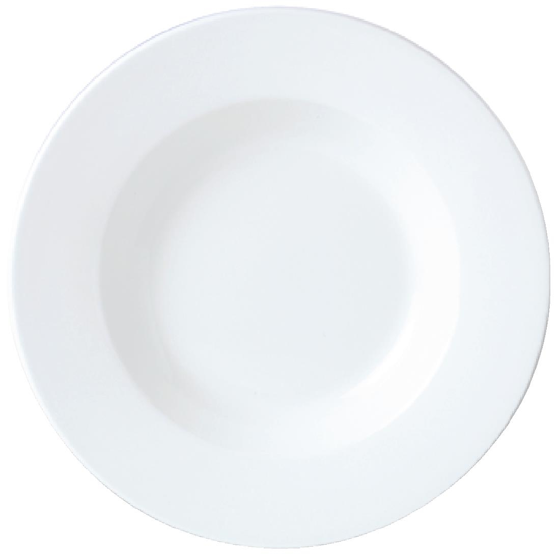 Steelite Simplicity White Pasta Dishes 270mm (12 pack)