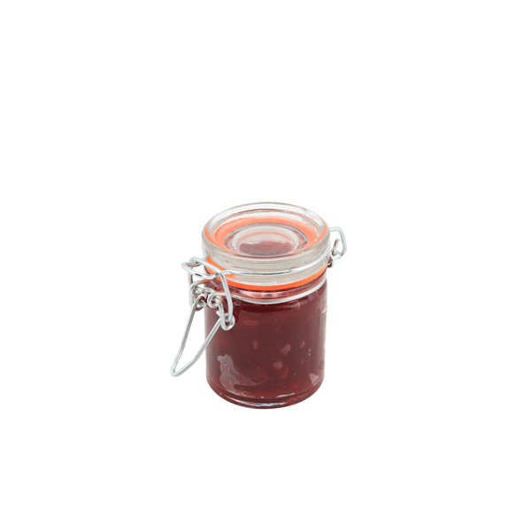 Genware Glass Terrine Jar 50ml 6.3 x 4.5cm - Pack of 24