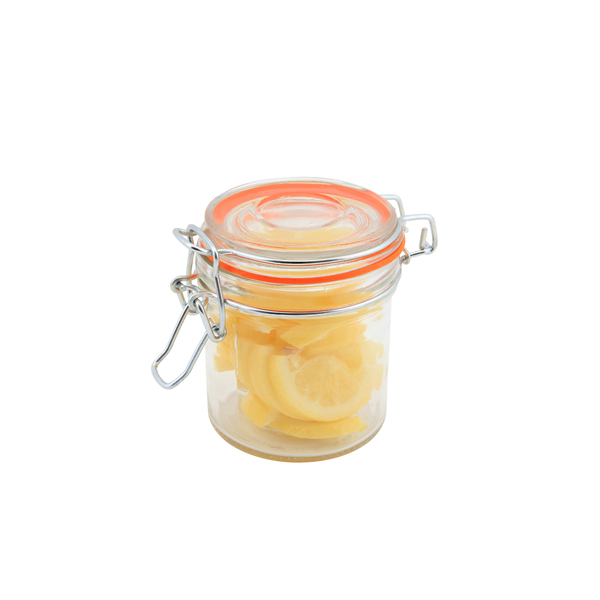 Genware Glass Terrine Jar 350ml 9.5 x 9cm - Pack of 12