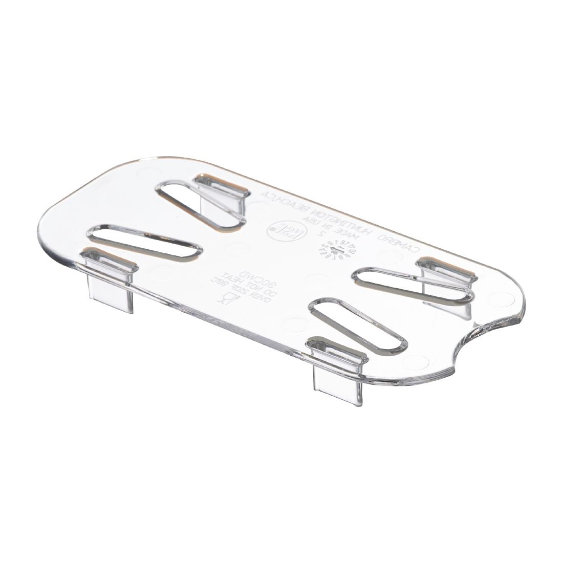 Cambro Polycarbonate 1/9 Gastronorm Tray Drain Shelf