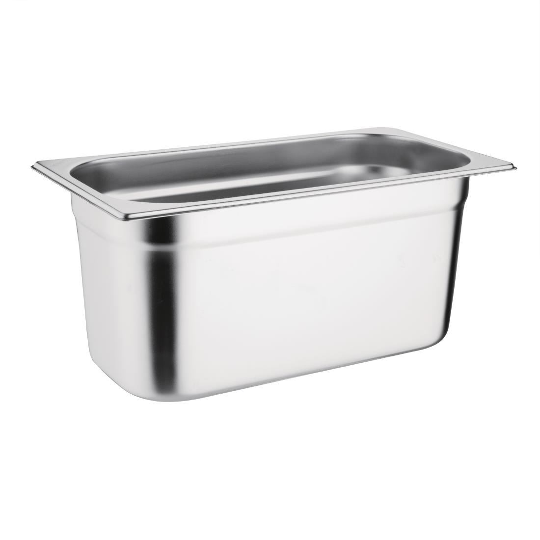 Vogue Stainless Steel 1/3 Gastronorm Tray 150mm