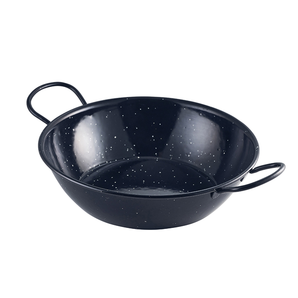Black Enamel Dish 26cm