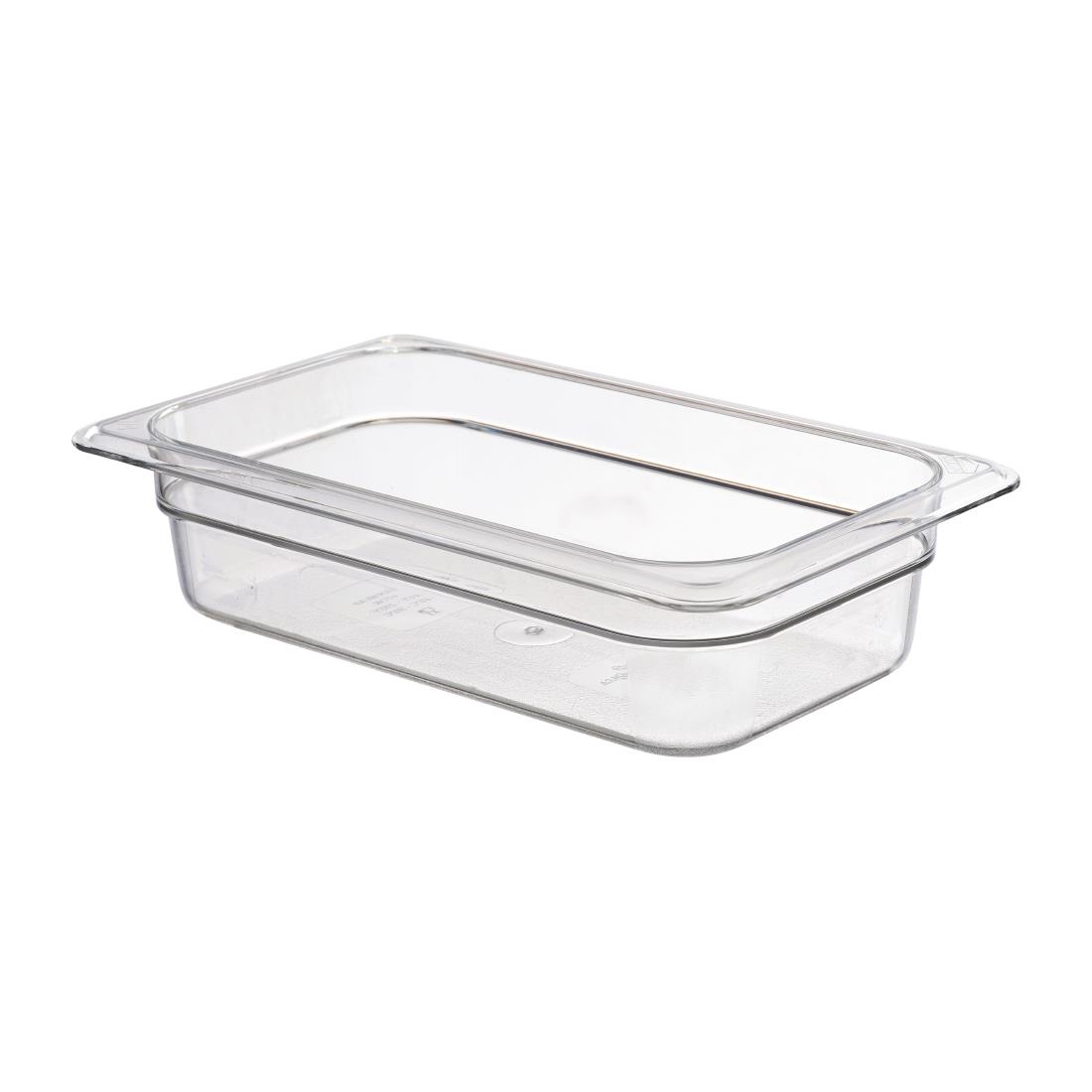 Cambro Polycarbonate 1/4 Gastronorm Tray 65mm