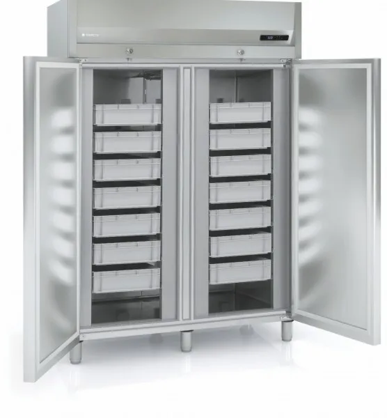Coreco AP-1002 Double Door Refrigerated Fish Storage Cabinet 1330 Litres