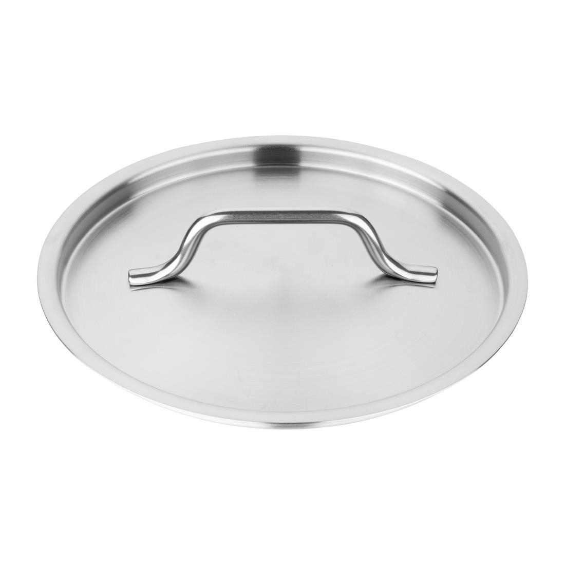 Vogue Stainless Steel Saucepan Lid 18cm