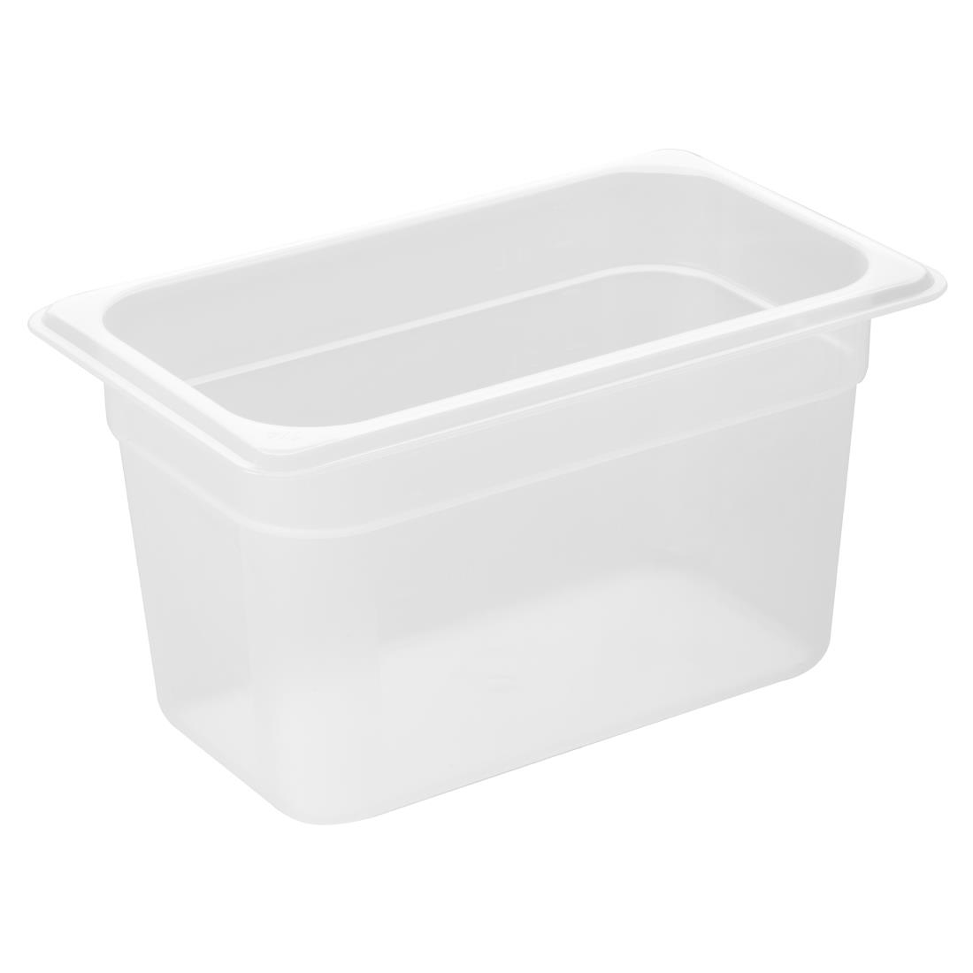Caterboss Essentials Polypropylene 1/4 Gastronorm Container 150mm