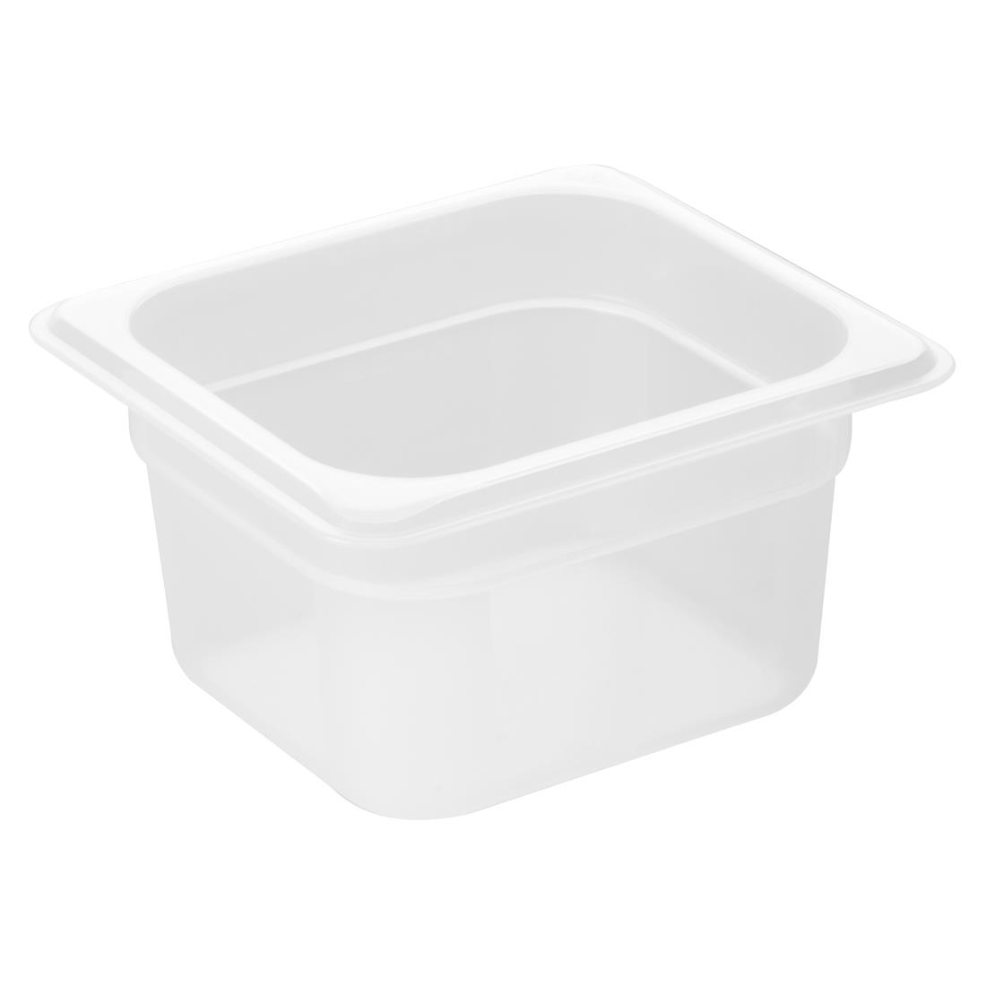 Caterboss Essentials Polypropylene 1/6 Gastronorm Container 100mm