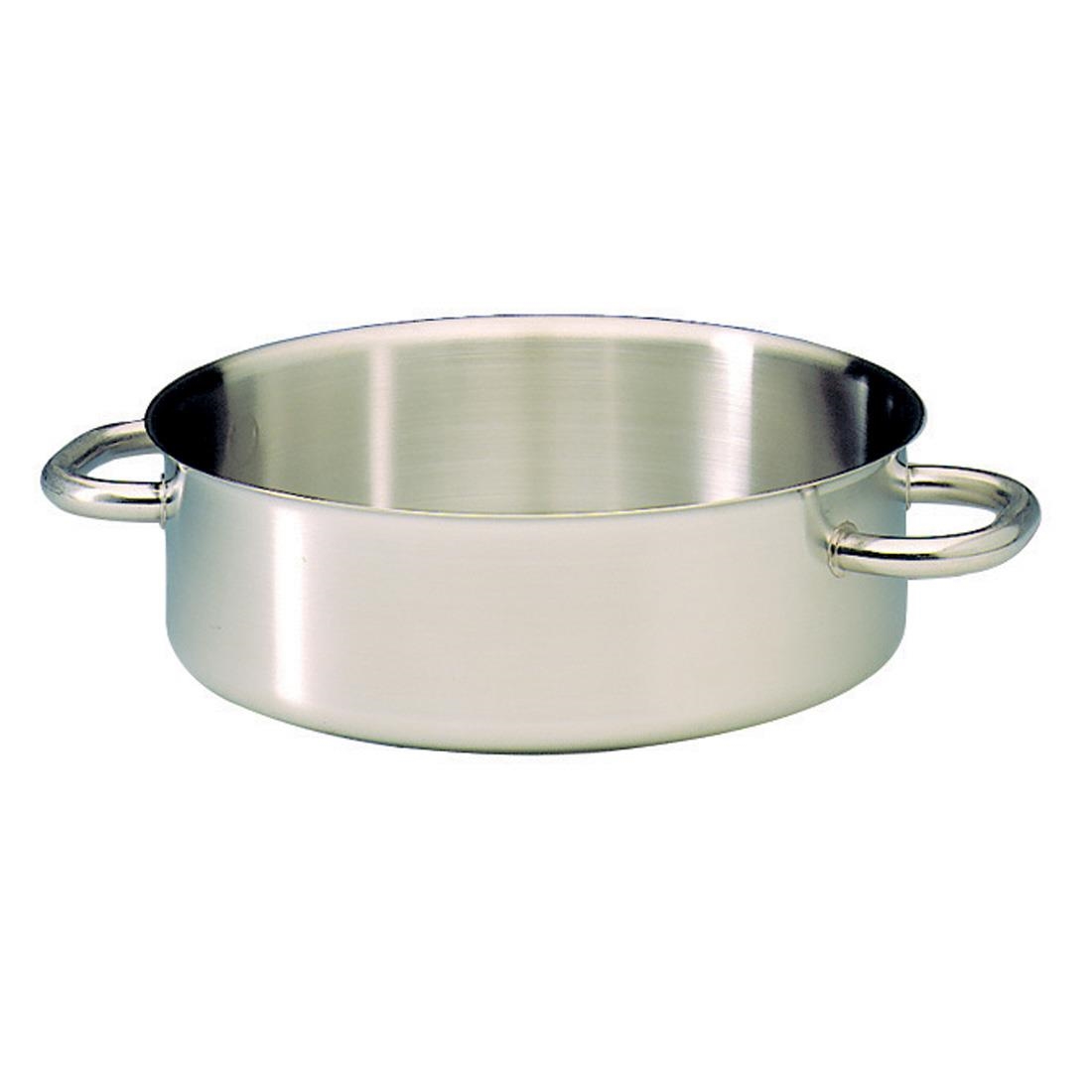 Matfer Bourgeat Excellence Stainless Steel Heavy Duty Saut&eacute; Pan 32cm