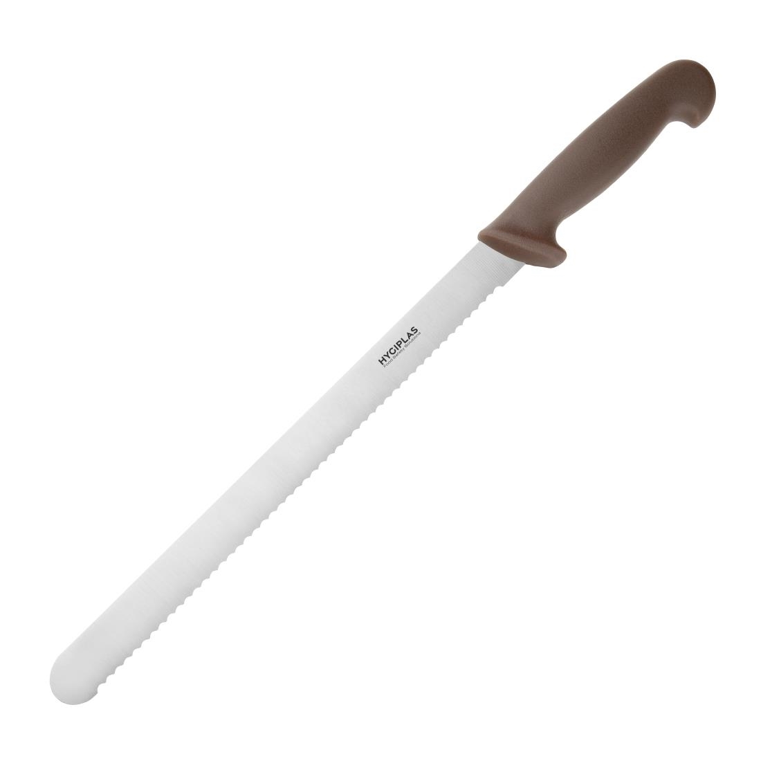 Hygiplas Slicer Serrated Brown 30cm