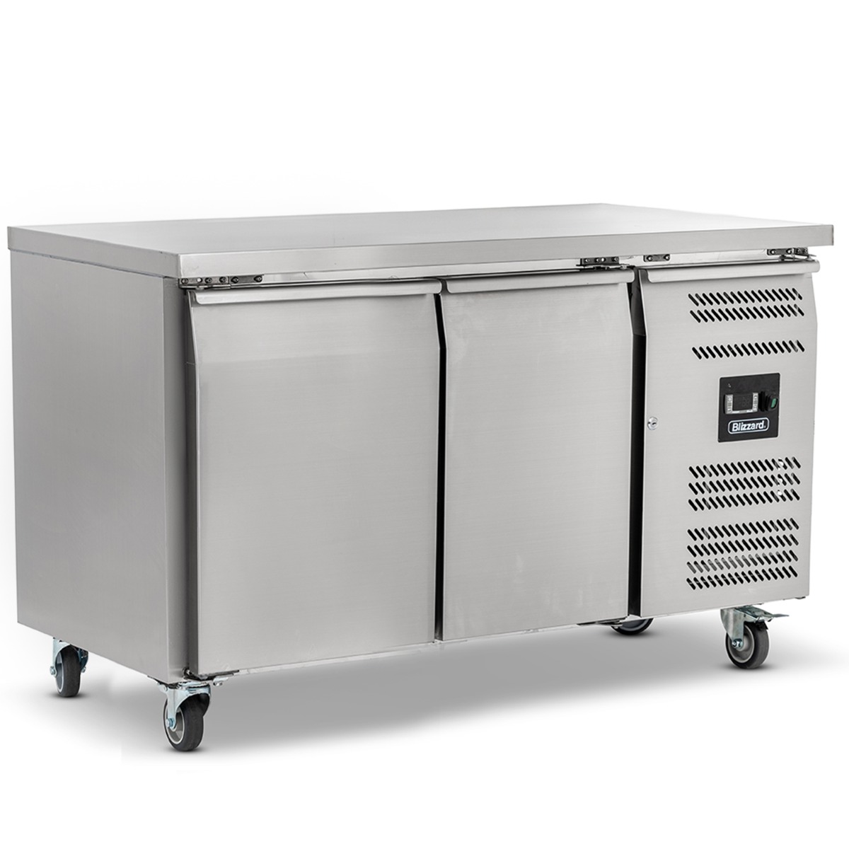 BLIZZARD Double Hinged Door Counter Refrigerator