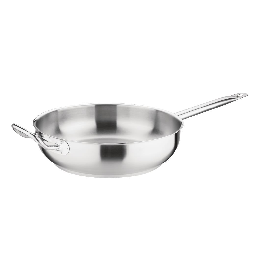 Vogue Stainless Steel Saut&eacute; Pan 30cm