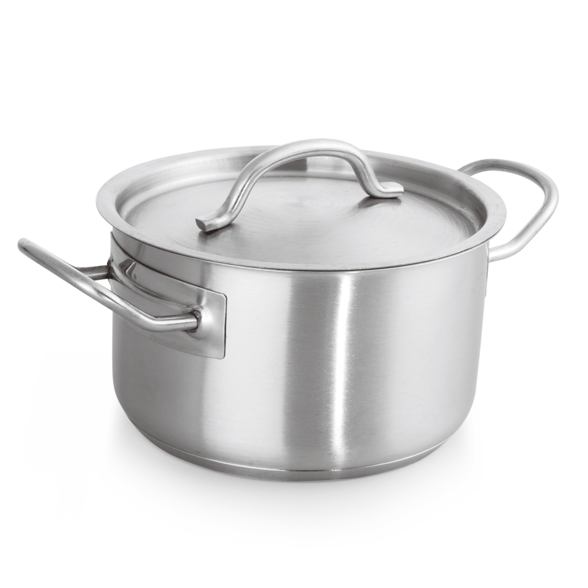 Cucina Stew Pot with Lid Chrome Nickel Steel Dia 20 cm